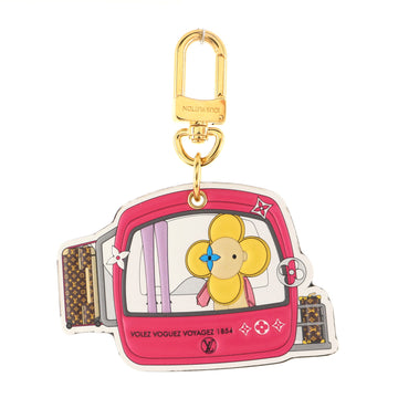 Louis Vuitton Vivienne Xmas Gondola Bag Charm and Key Holder Monogram Canvas and Leather