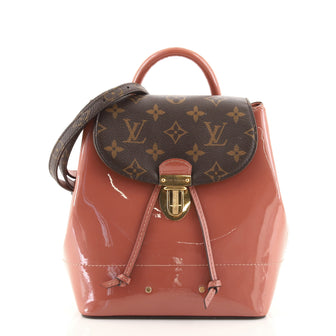 Louis Vuitton Hot Springs Backpack Vernis with Monogram Canvas
