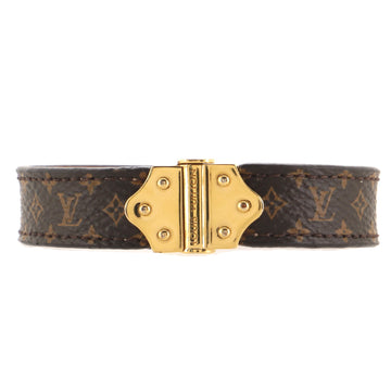 Louis Vuitton Nano Monogram Bracelet Monogram Canvas and Metal