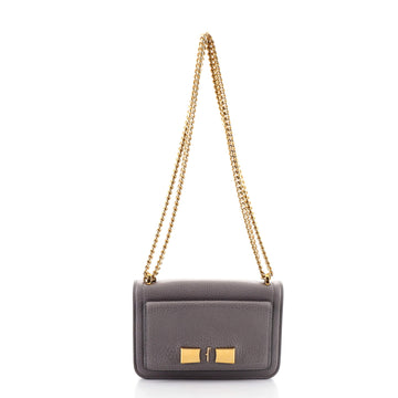 Salvatore Ferragamo Ginevra Shoulder Bag Leather Small