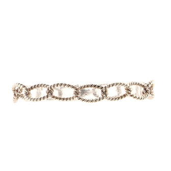 Tiffany & Co. Oval Link Bracelet Sterling Silver Large