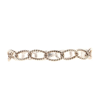 Tiffany & Co. Oval Link Bracelet Sterling Silver Large