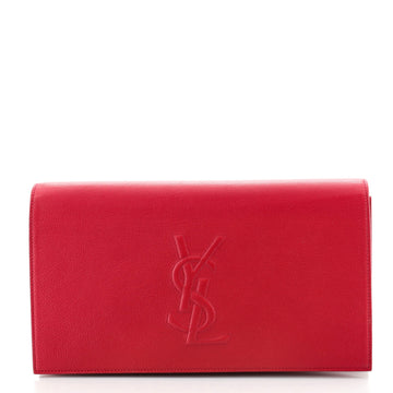 Saint Laurent Belle de Jour Clutch Leather Large