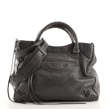 Balenciaga Velo Classic Studs Bag Leather Medium