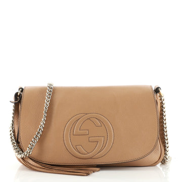 Gucci Soho Chain Crossbody Bag Leather Medium