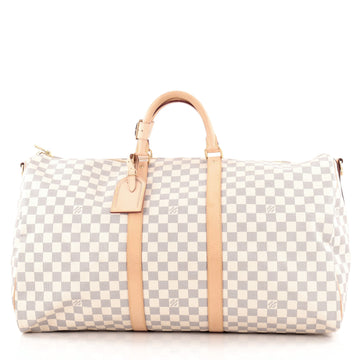 Louis Vuitton Keepall Bandouliere Bag Damier 55 