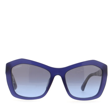 Chanel Lace Effect Butterfly Sunglasses Acetate