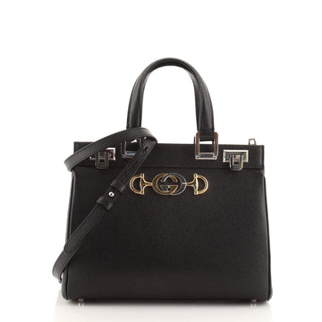 Gucci Zumi Top Handle Bag Leather Small
