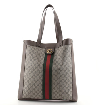 Gucci Ophidia Soft Open Tote GG Coated Canvas Large