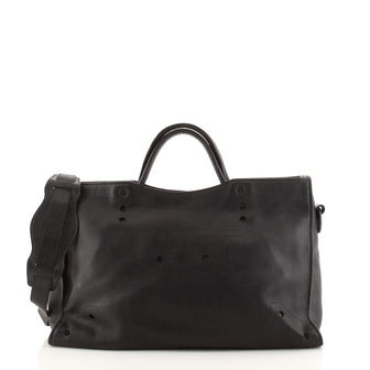 Balenciaga Blackout City Bag Leather Medium