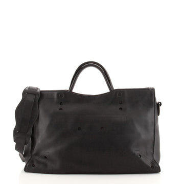 Balenciaga Blackout City Bag Leather Medium