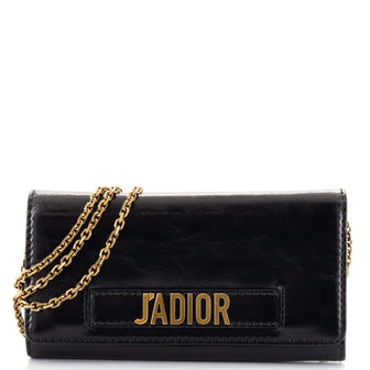 Christian Dior J'Adior Croisiere Chain Wallet Leather