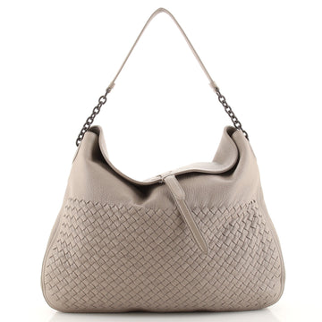 Bottega Veneta Flap-Top Hobo Intrecciato Nappa