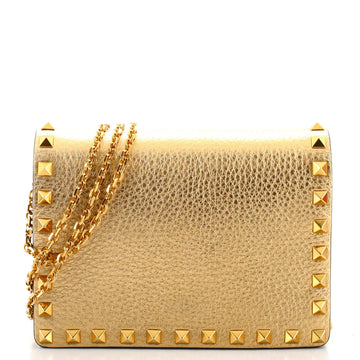 Valentino Rockstud Pouch Crossbody Bag Leather Mini