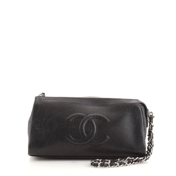 Chanel Vintage Timeless Chain Pochette Caviar Medium
