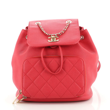 Chanel Business Affinity Backpack Caviar Small