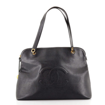 Chanel Vintage Timeless Zip Tote Caviar Large