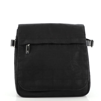 Chanel Travel Line Messenger Bag Nylon Small