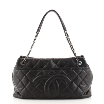 Chanel Timeless CC Shopping Tote Quilted Caviar Large