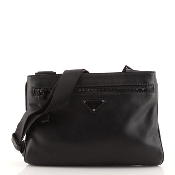 Prada Convertible Waist Messenger Bag Leather
