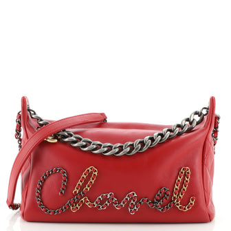 Chanel Signature Hobo Leather with Metal Medium