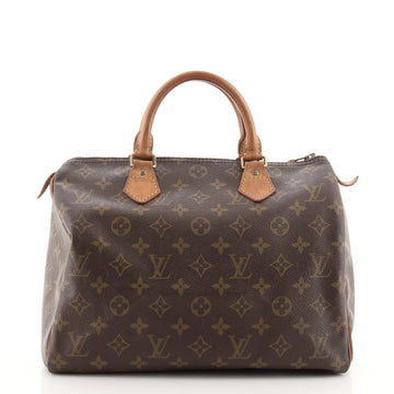Louis Vuitton Speedy Handbag Monogram Canvas 30