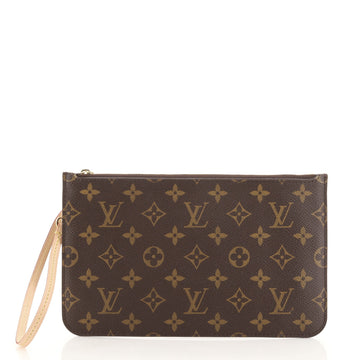 Louis Vuitton Neverfull Pochette Monogram Canvas Large