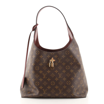 Louis Vuitton Flower Hobo Monogram Canvas