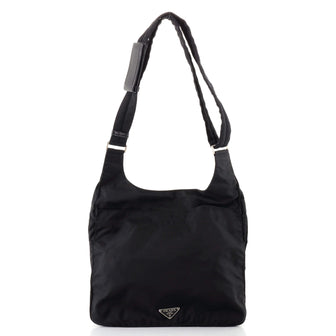 Prada Zip Crossbody Bag Tessuto Medium