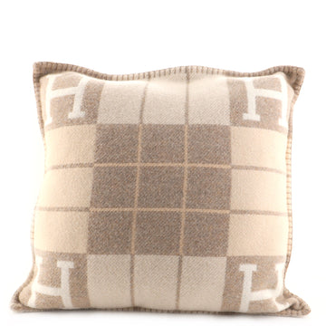 Hermes Avalon III Pillow Wool and Cashmere Small