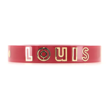Louis Vuitton Wanted Bangle Bracelet Resin