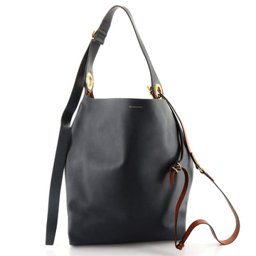 Burberry Grommet Hobo Leather Medium