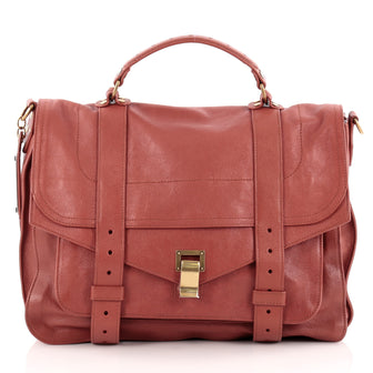 Proenza Schouler PS1 Satchel Leather Large