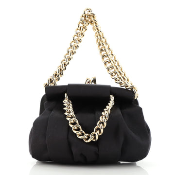 Christian Louboutin Yoyo Frame Clutch Satin