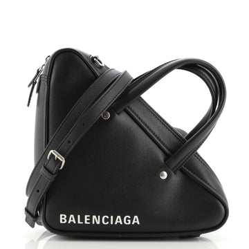 Balenciaga Triangle Duffle Bag Leather XS