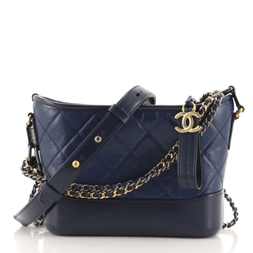 Chanel Gabrielle Hobo Quilted Aged Calfskin Small