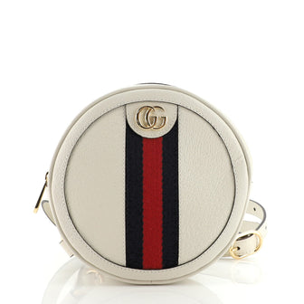 Gucci Ophidia Round Backpack Leather Mini