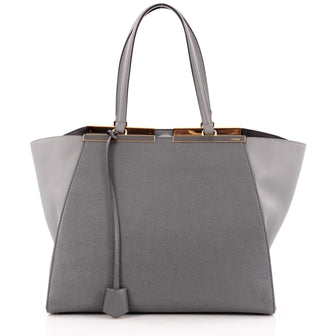 Fendi 3Jours Handbag Leather Large