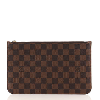 Louis Vuitton Neverfull Pochette Damier Large