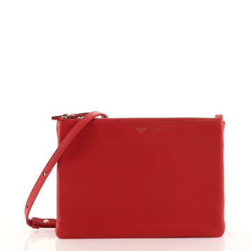 Celine Trio Crossbody Bag Leather Large
