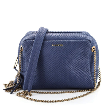 Lanvin Baby Sugar Crossbody Python