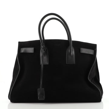 Saint Laurent Sac de Jour Bag Suede Large