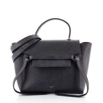 Celine Belt Bag Textured Leather Micro
