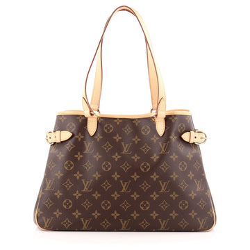 Louis Vuitton Batignolles Handbag Monogram Canvas Horizontal