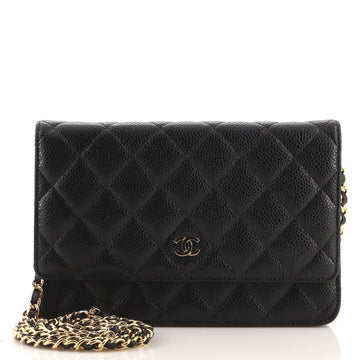 Chanel Wallet on Chain Quilted Caviar Mini