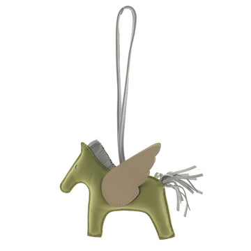 Hermes Pegase Rodeo Bag Charm Leather MM