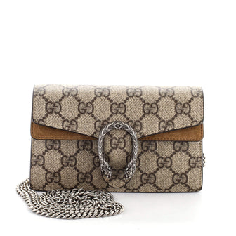 Gucci Dionysus Bag GG Coated Canvas Super Mini