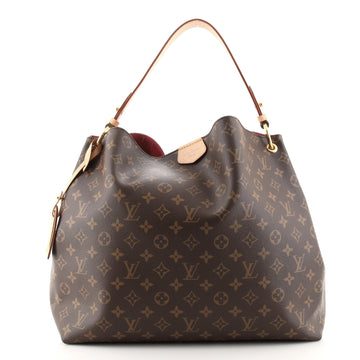 Louis Vuitton Graceful Handbag Monogram Canvas MM