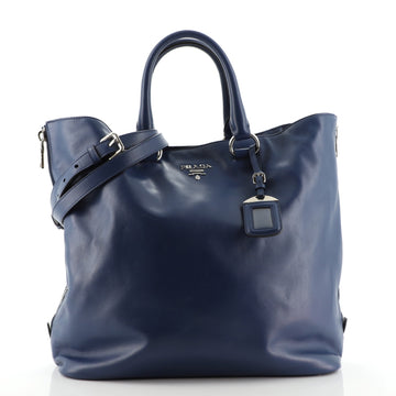 Prada Convertible Shopper Tote Soft Calf Large