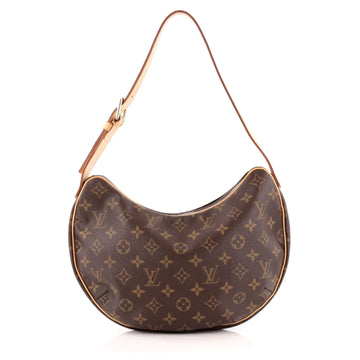Louis Vuitton Croissant Handbag Monogram Canvas MM